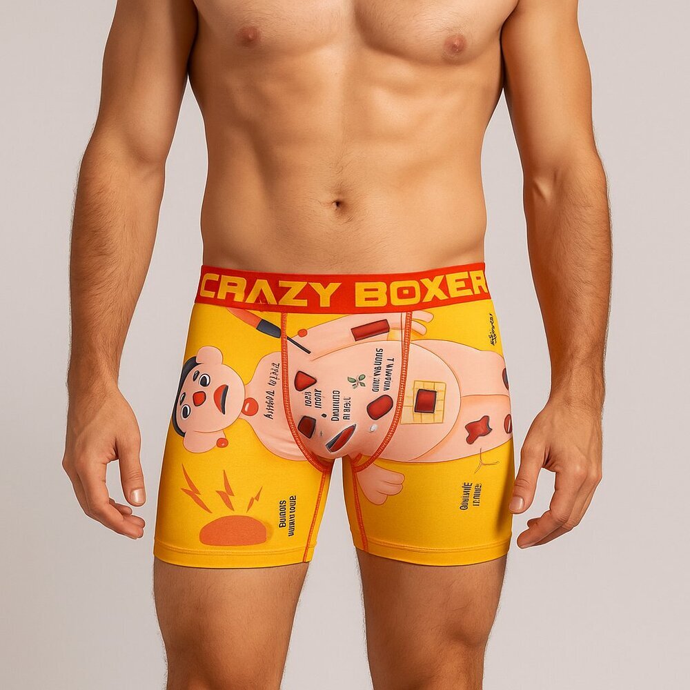 Crazy Boxer x Operation Men's Boxer Briefs - Size Small - NWT